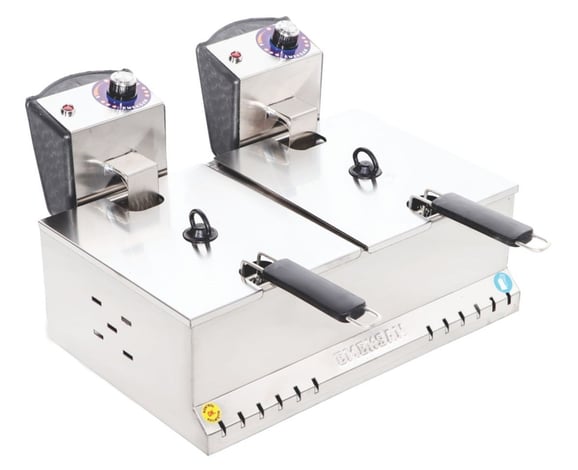 8+8 LT Fritöz&nbsp;Elektrikli