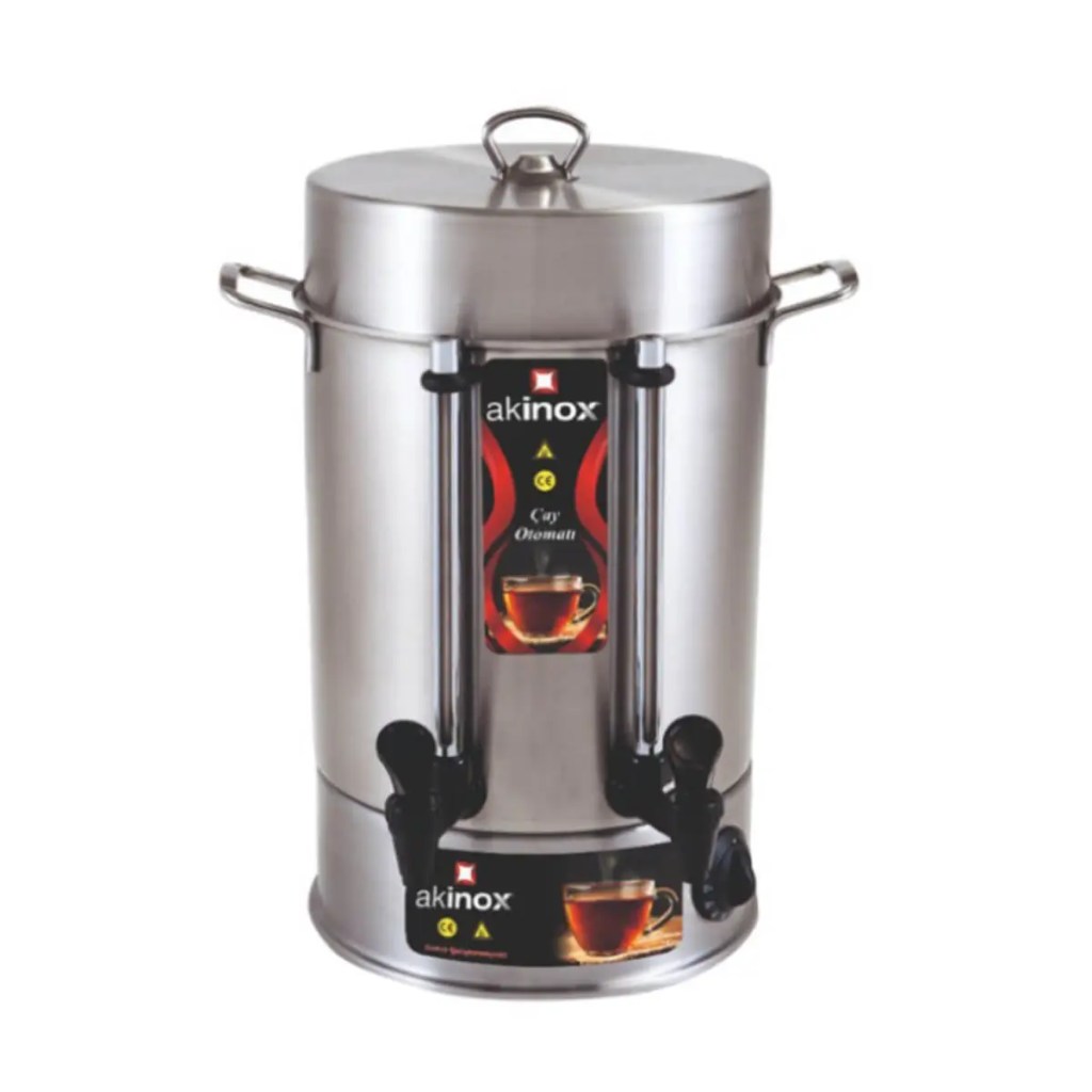 Akinox 304 Kalite Plastik Musluklu Bardak Çay&nbsp;Makinesi